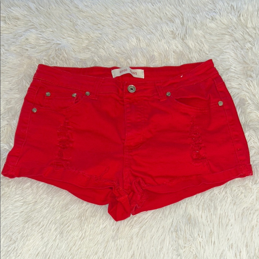 Red Women's Shorts